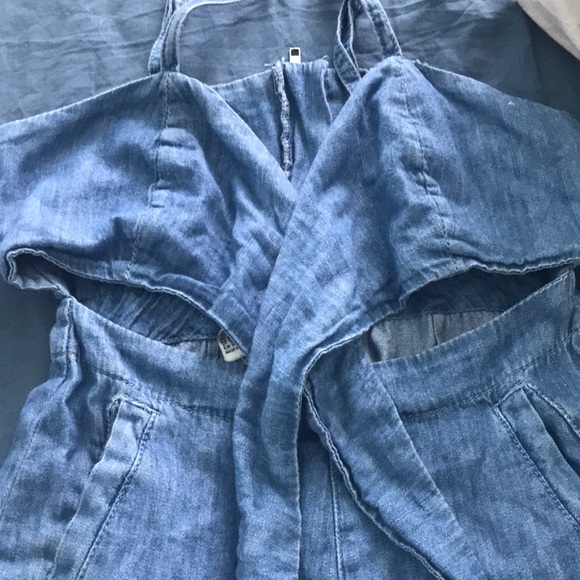 Jean romper - Picture 2 of 3